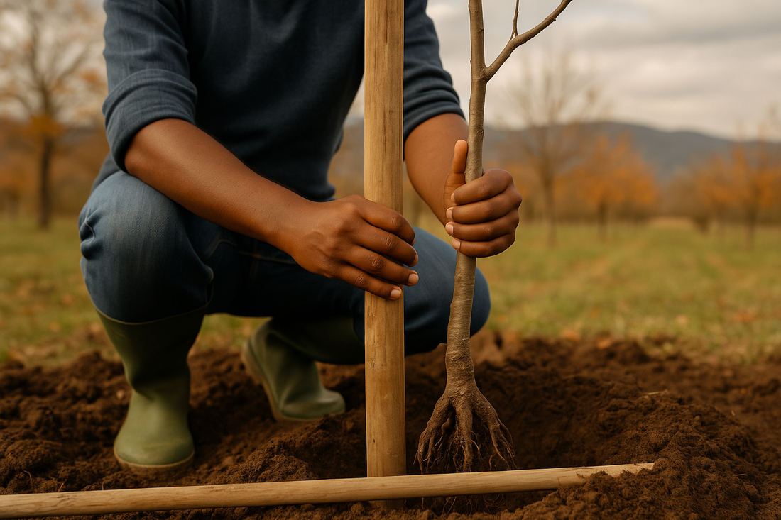 La plantation d'un scion